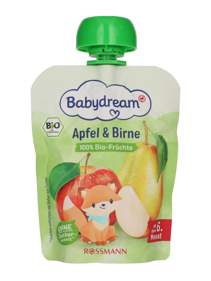 Smuzi Babydream Alma və Armud, 90 q