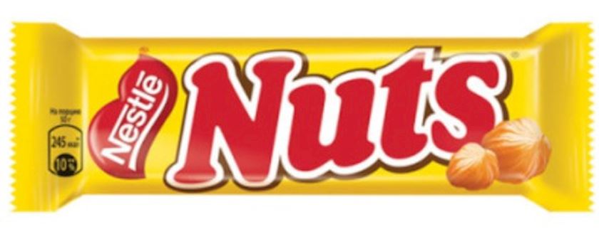 Bar Nestle NUTS fındıq 50q