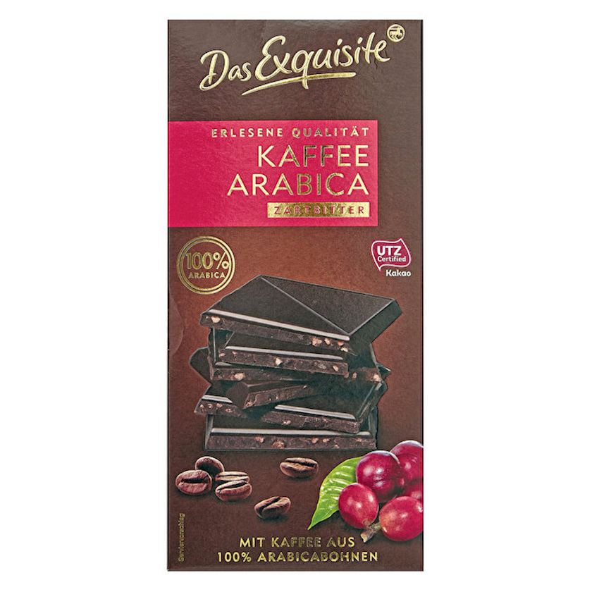 Şokolad Das Exquisite Kaffee Arabica 100 q