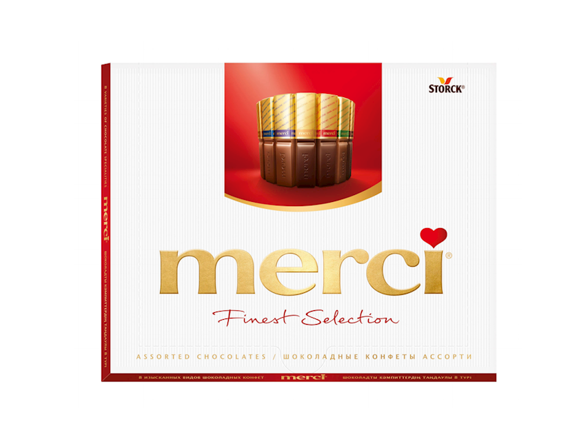 Şokolad Merci Finest Selection Assorted 250 q