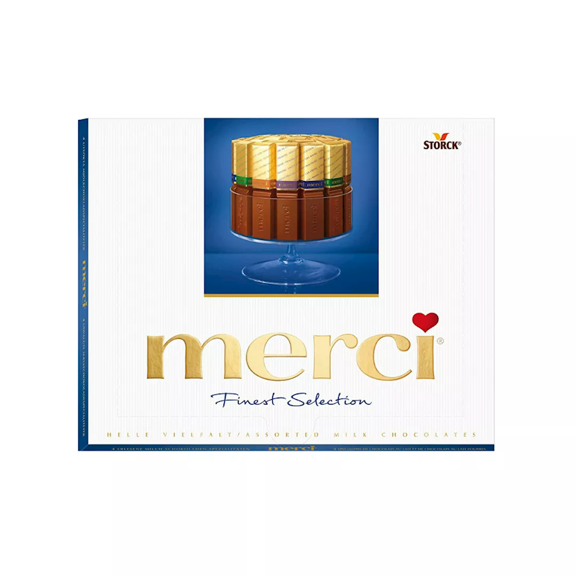 Şokolad Merci Finest Selection Assorted Milk 250 q