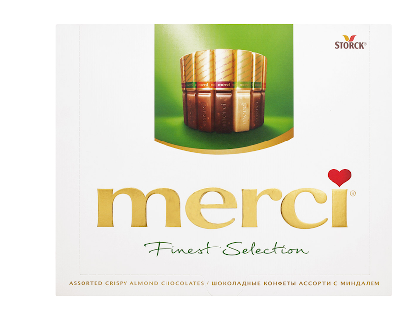 Şokolad Merci Finest Selection Assorted Almond 250 q