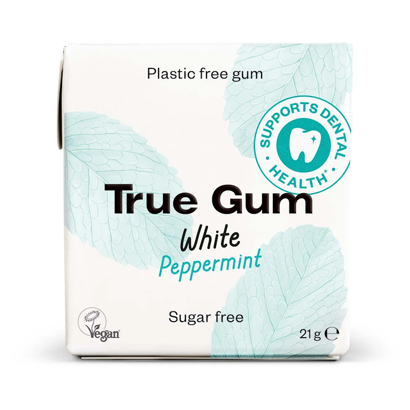 Saqqız True Gum White Peppermint, 21 q