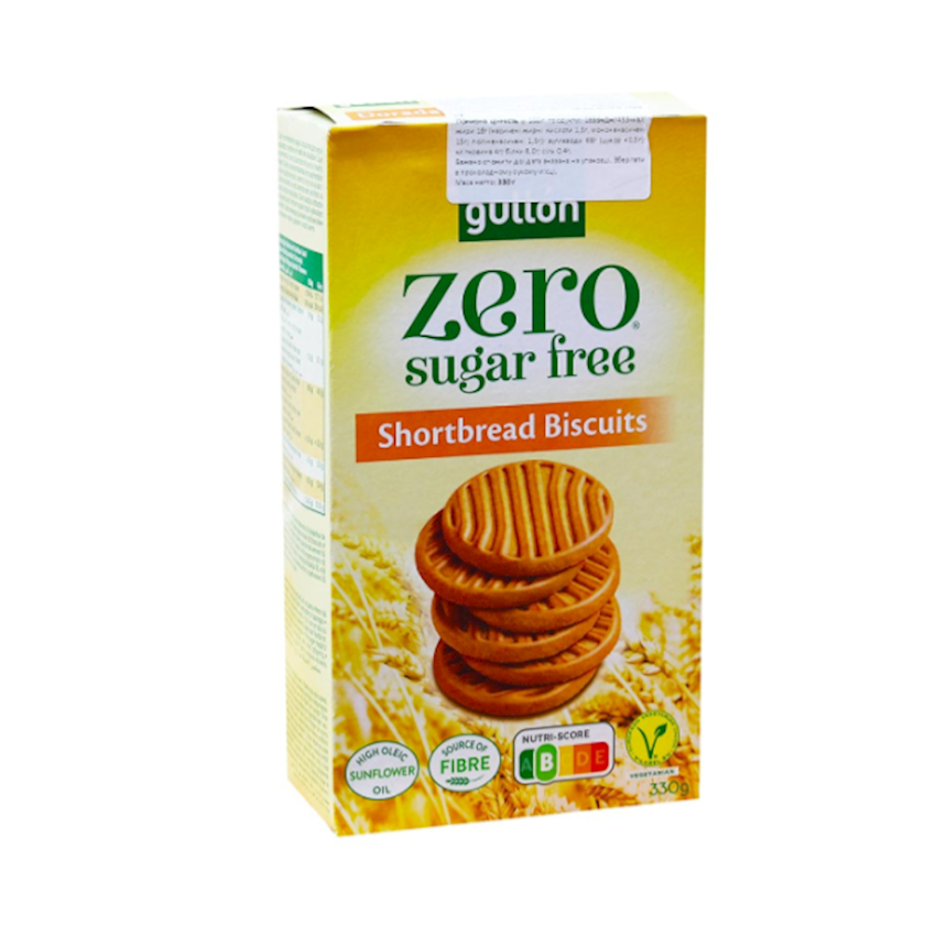 Şəkərsiz peçenye Gullon Zero Dorada Shortbread Bisquits 330 q