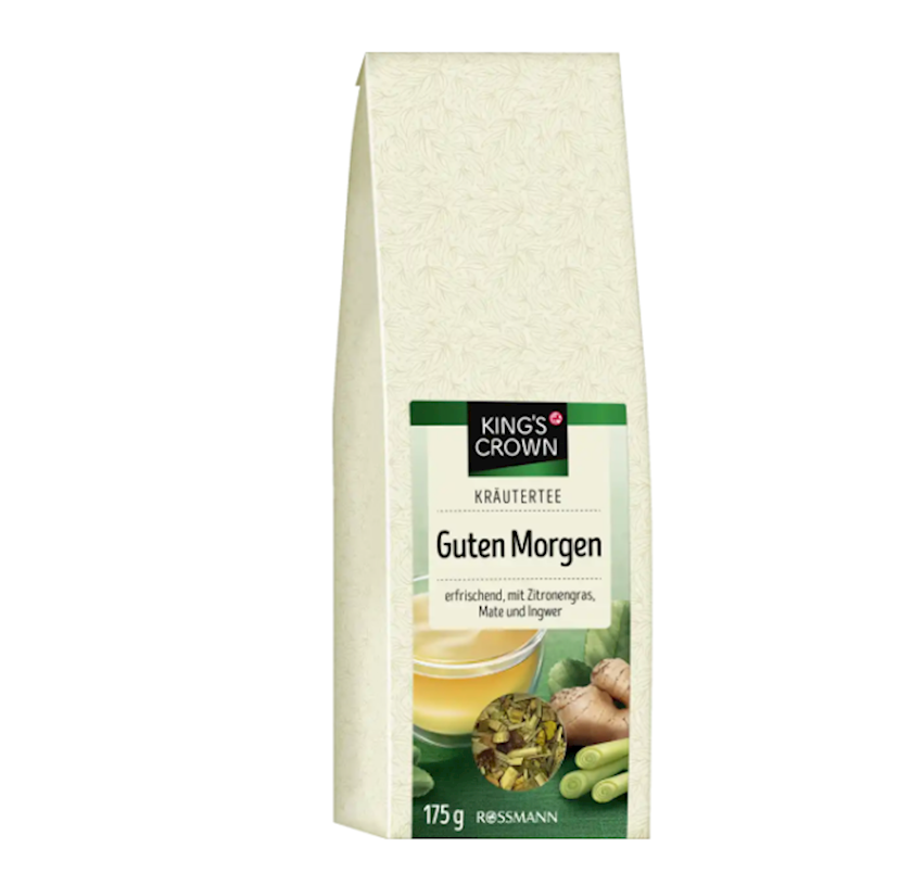 Çay Kings Crown Kräutertee Guten Morgen, baharatlı, 175 q