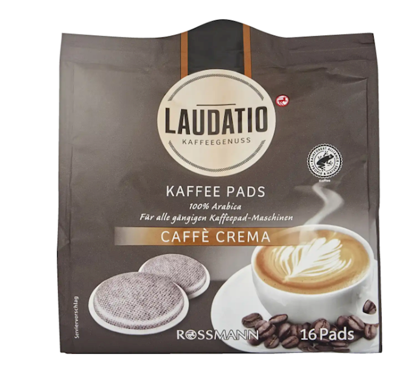 Qəhvə Laudatio Kaffee Pads Caffè Crema, 16 əd