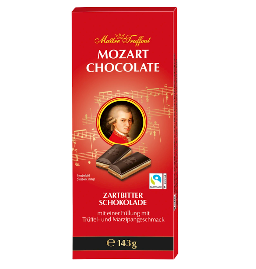 Şokolad Maitre Truffout Mozart Kugeln 143 q