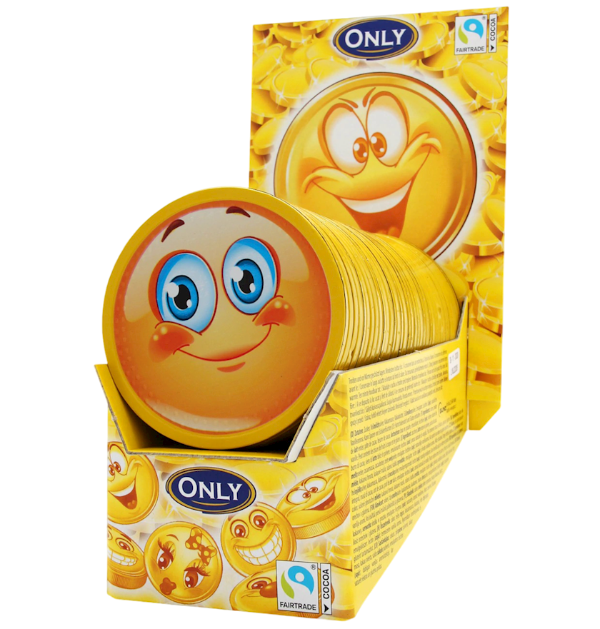 Südlü şokolad Only Emoji 21.5 q, məhsul çeşiddə