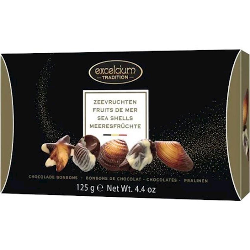 Şokolad konfetlər Excelcium tradition Sea Shells, 125 q