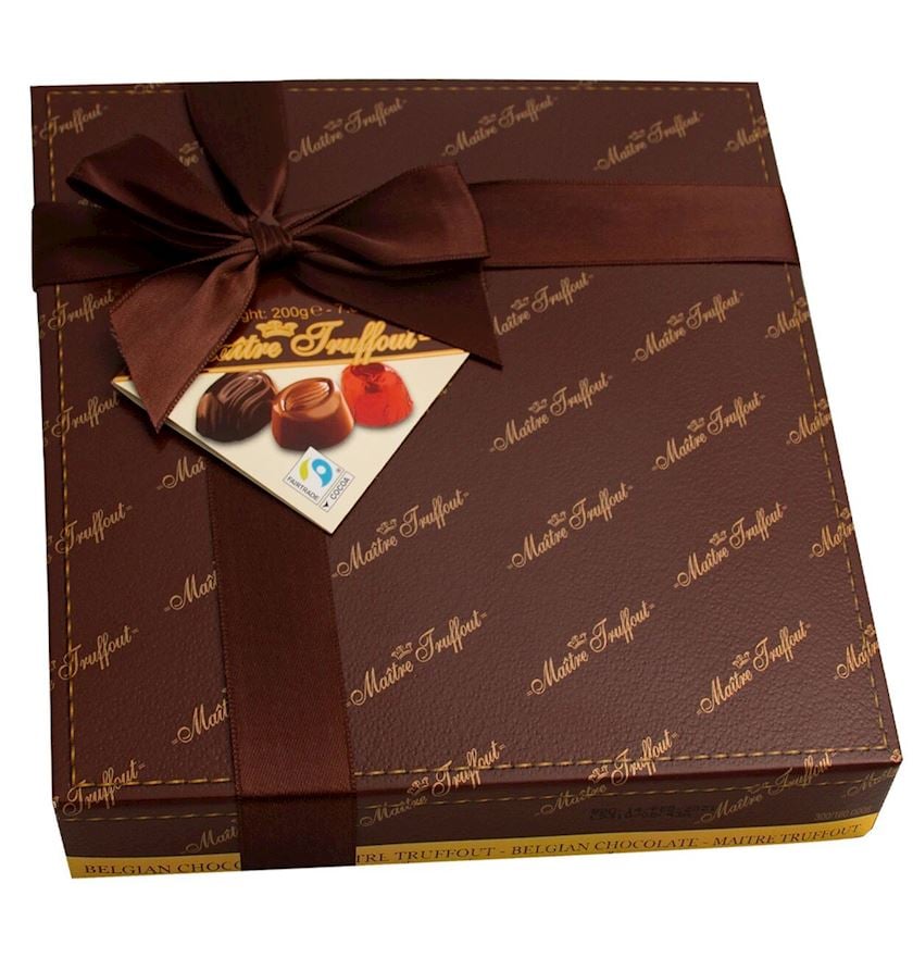Şokolad konfetlər Maitre Truffout Pralin Belgian Аssorti, 200 g
