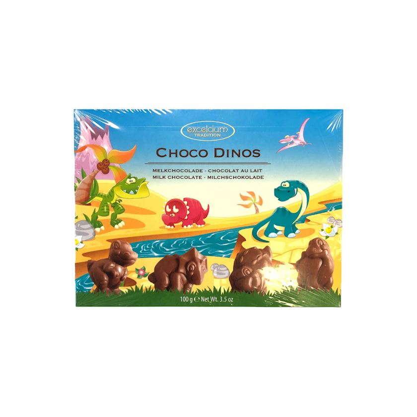Şokolad Excelcium Tradition Choco Dinos, 100 q