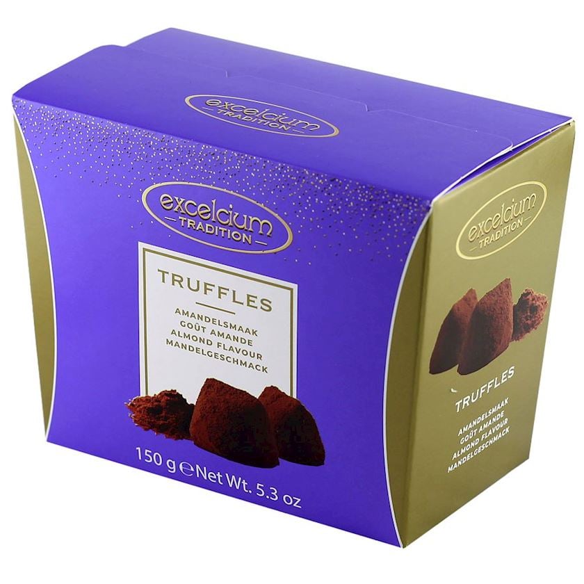 Şokolad Excelcium Tradition Almond Truffles, 150 q