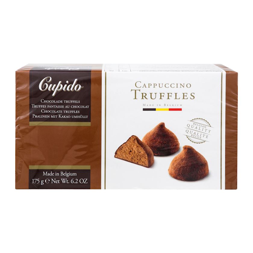 Şokolad Cupido Cappuccino Truffles, 175 q