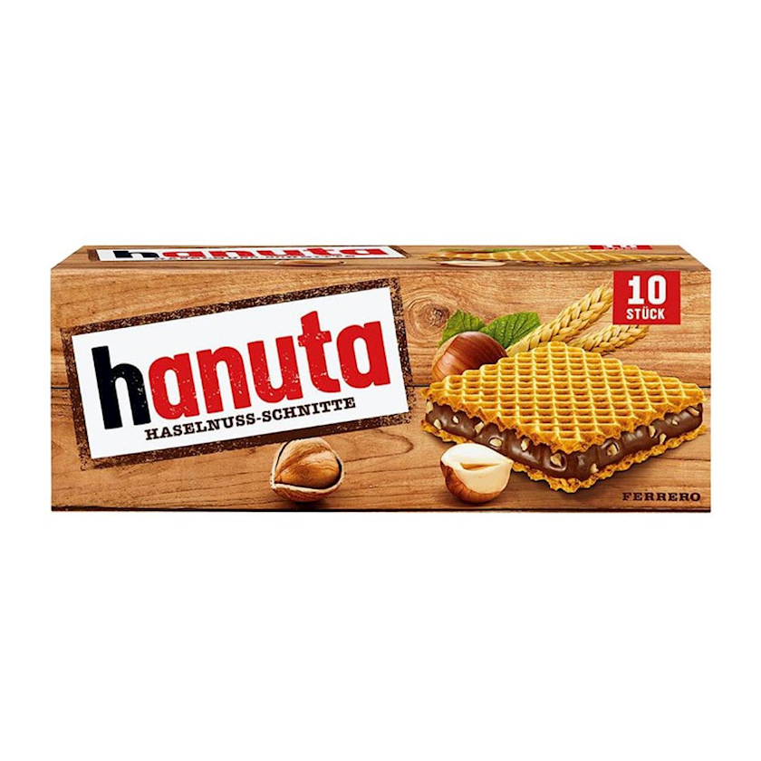 Vafli Ferrero Hanuta Haselnuss Schnitte, 220 q