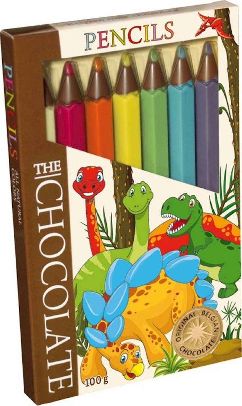 Şokolad qələmləri Severka The Chocolate Dinozavrlar, 100 q