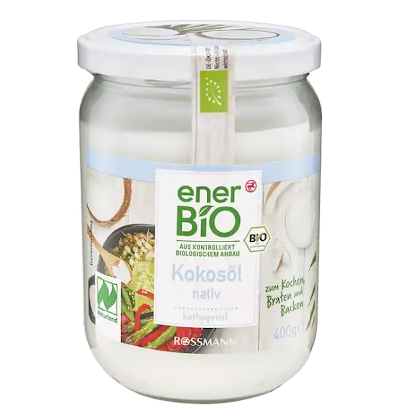 Kokos yağı enerBiO İlk sıxma 400 q