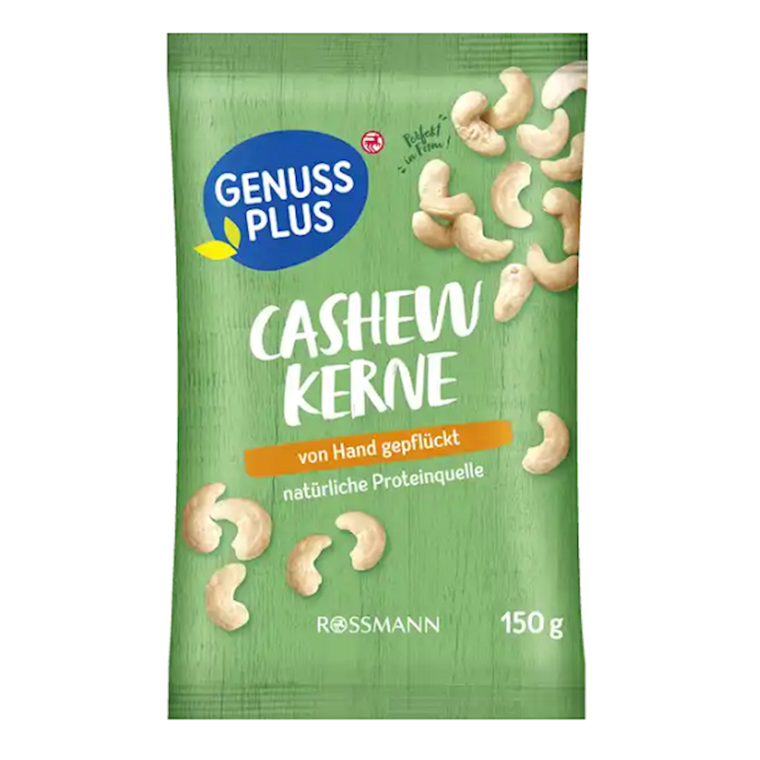 Keşyu qozları GENUSS PLUS 150 q