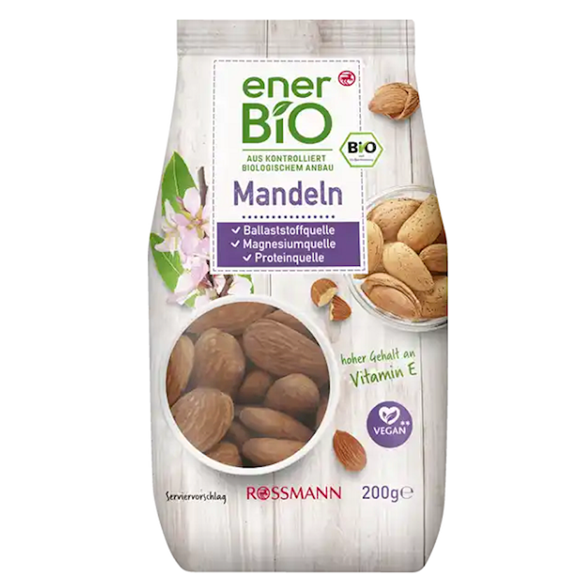 Badam enerBiO Orqanik 200 q