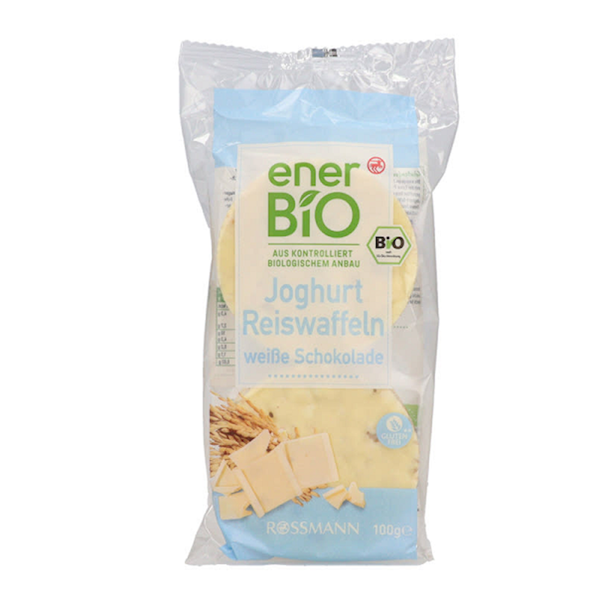 Йогуртно-рисовые лепешки enerBiO С белым шоколадом 100 г - купить в ...