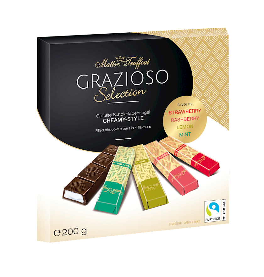 Konfetlər Maitre Truffout Grazioso Selection Creamy Style 200 q