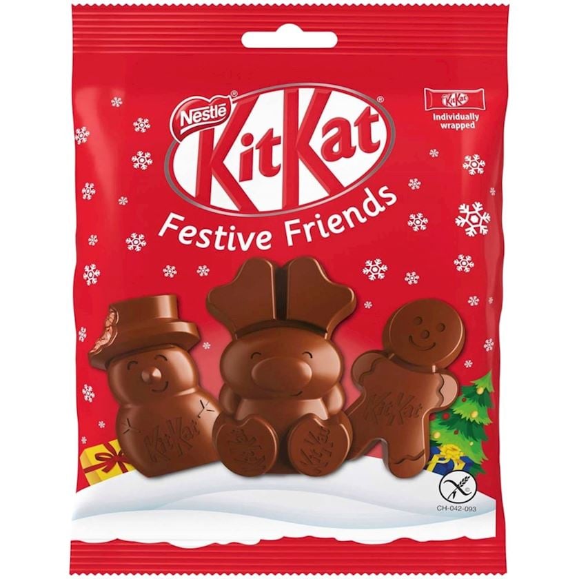 Şokolad dəsti KitKat Festive Friends, 65 q