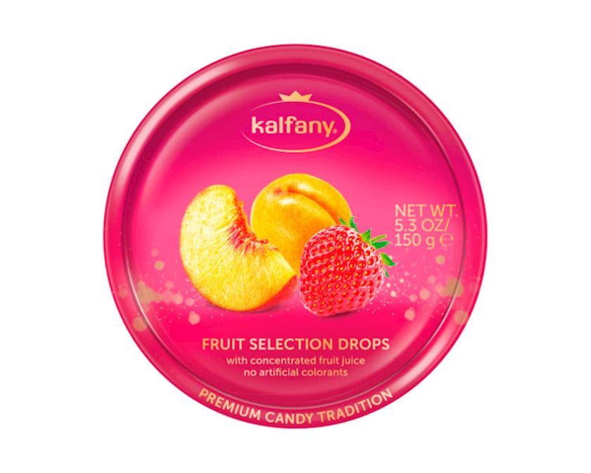 Lollipop Kalfany Fruit Selection Drops, 150 q