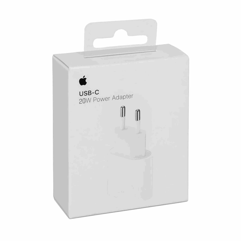 Сетевое зарядное устройство Apple MUVV3ZM/A USB-C Adapter 20W, Белый ...