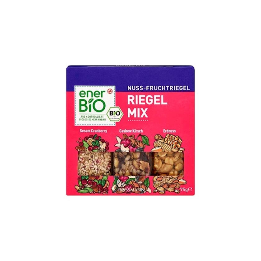 Meyvəli bar EnerBio Riegel Mix 75 q