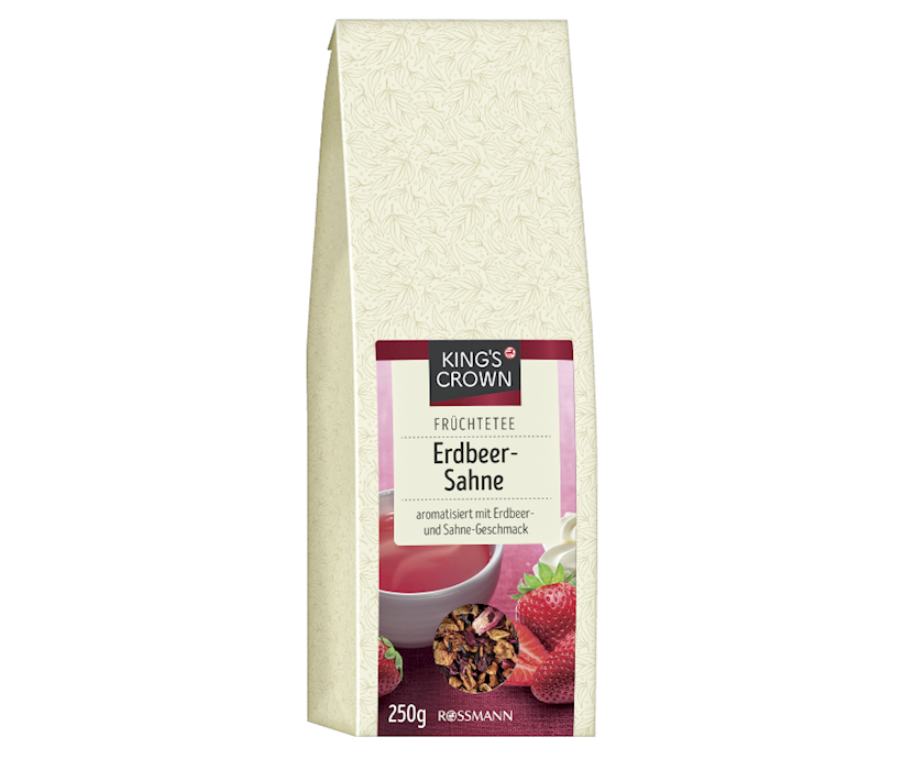 Giləmeyvəli çay Kings Crown Strawberry 250 q