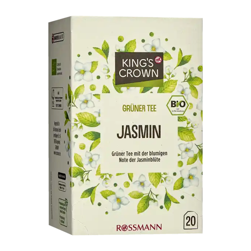 Paketləşdirilmiş çay Kings Crown Jasmin 20 əd