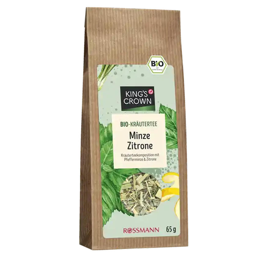 Bitkili çay Kings Crown Mint Lemon 65 q