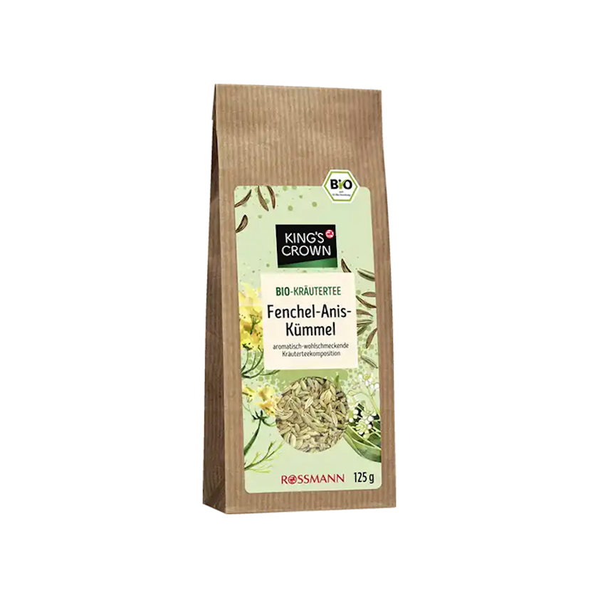Bitkili çay Kings Crown Fennel-anise-caraway 125 q