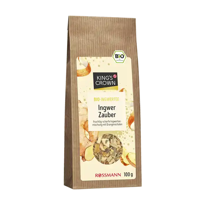 Giləmeyvəli çay Kings Crown Ginger Magic 100 q