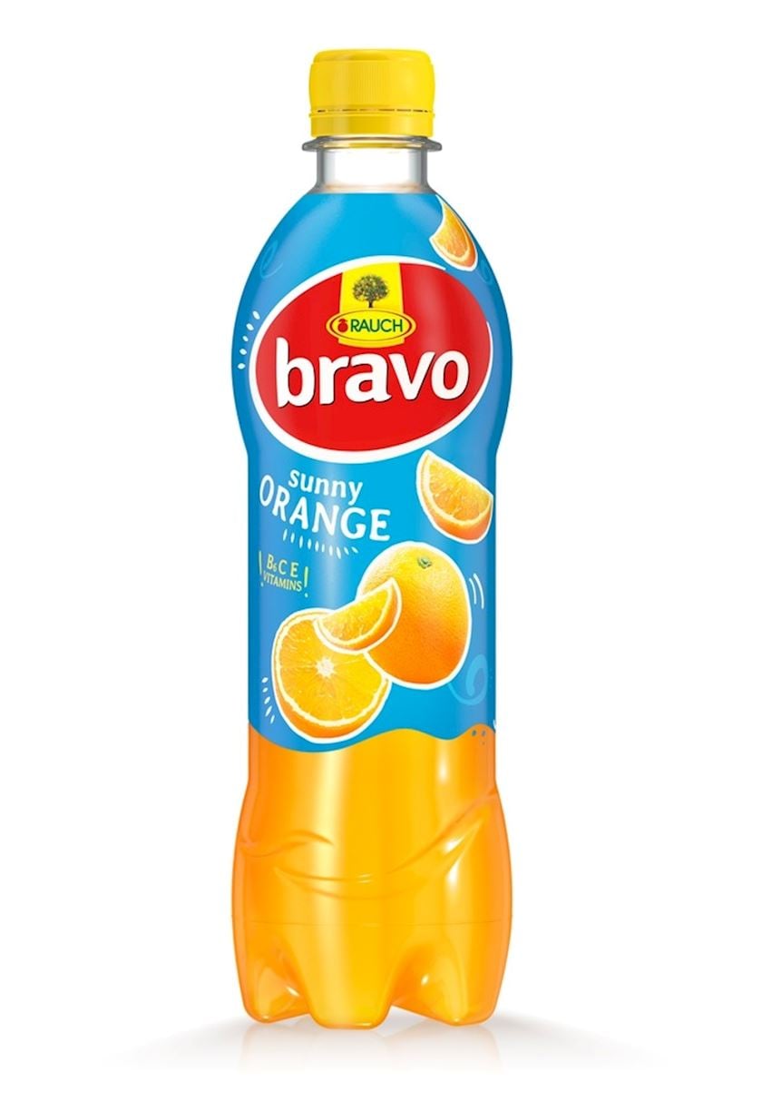 Şirə tərkili içki Bravo portağal, 500 ml