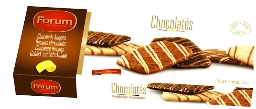 Şirnili peçenye Forum Chocolates, 100 q