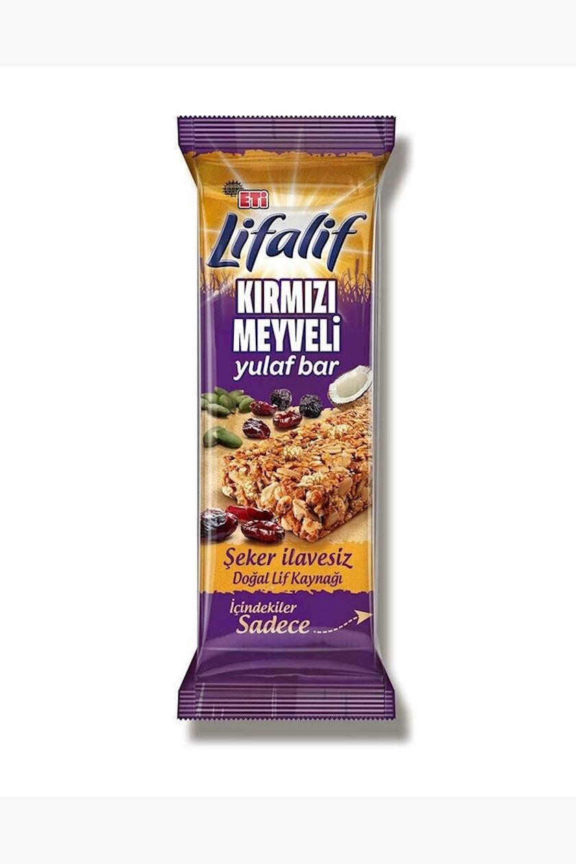 Taxıllı bar Eti Qırmızı meyvələr, 35 q