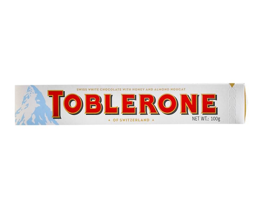 Şokolad Toblerone White, 100 q